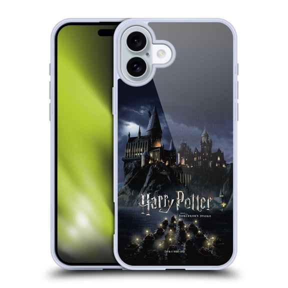 Head Case Designs Harry Potter Sorcerer's Stone II Castle Soft Gel Case for Apple iPhone 16 Plus
