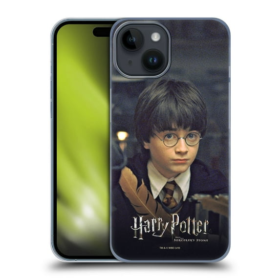 Head Case Designs Officially Licensed Harry Potter Sorcerer's Stone II Feather Quill Hard Back Case Compatible with Apple iPhone 15
