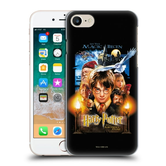 Head Case Designs Officially Licensed Harry Potter Sorcerer's Stone II Poster 1 Hard Back Case Compatible with Apple iPhone 7 / 8 / SE 2020 & 2022