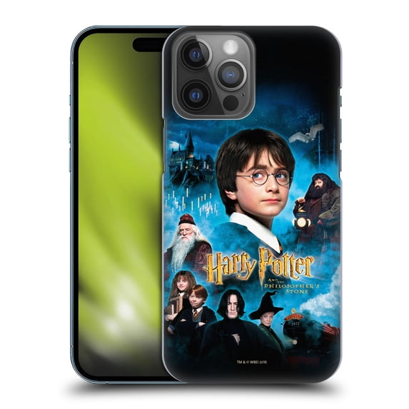 Head Case Designs Officially Licensed Harry Potter Sorcerer's Stone II Poster 2 Hard Back Case Compatible with Apple iPhone 14 Pro Max