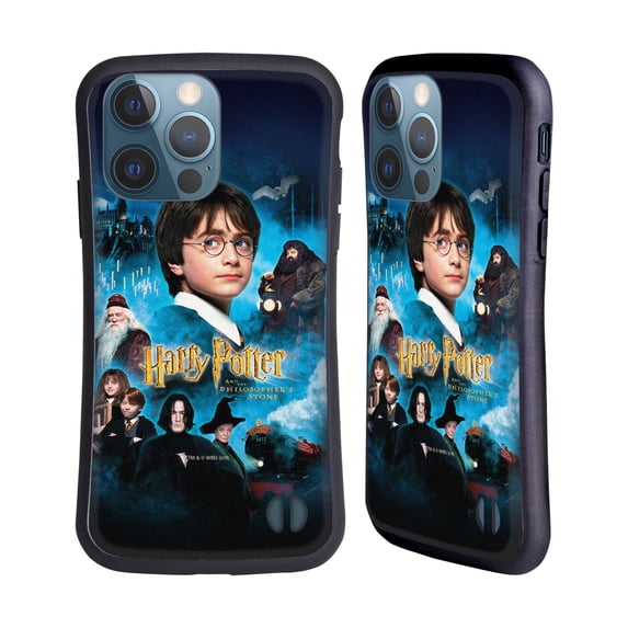 Head Case Designs Officially Licensed Harry Potter Sorcerer's Stone II Poster 2 Hybrid Case Compatible with Apple iPhone 13 Pro