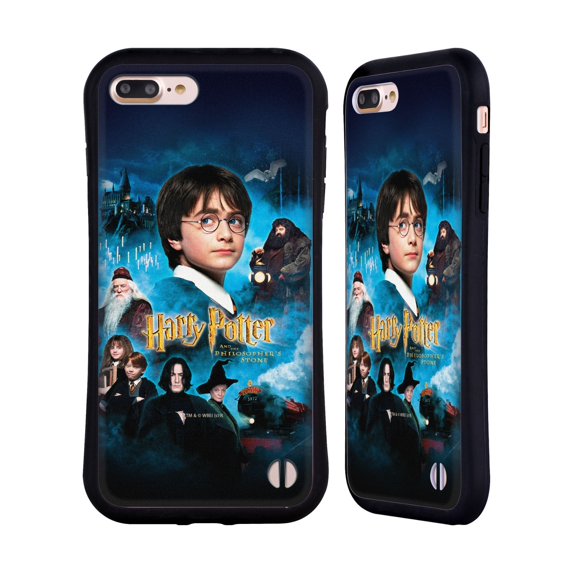 Head Case Designs Officially Licensed Harry Potter Sorcerer's Stone II Poster 2 Hybrid Case Compatible with Apple iPhone 7 Plus / iPhone 8 Plus