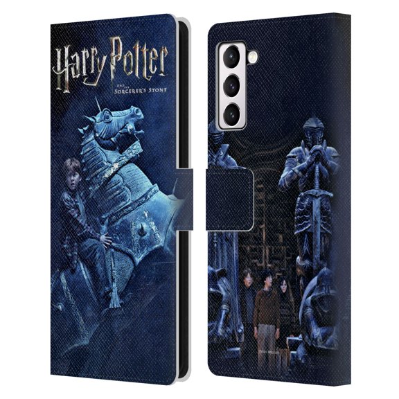 Head Case Designs Officially Licensed Harry Potter Sorcerer's Stone II Ron Weasley Leather Book Wallet Case Cover Compatible with Samsung Samsung Galaxy S21+ 5G
