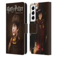 thumbnail image 1 of Head Case Designs Officially Licensed Harry Potter Sorcerer's Stone II Scarf Leather Book Wallet Case Cover Compatible with Samsung Galaxy S22 5G, 1 of 6