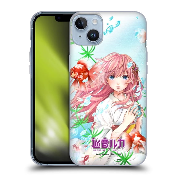 Head Case Designs Officially Licensed Hatsune Miku Characters Megurine Luka Soft Gel Case Compatible with Apple iPhone 14 Plus