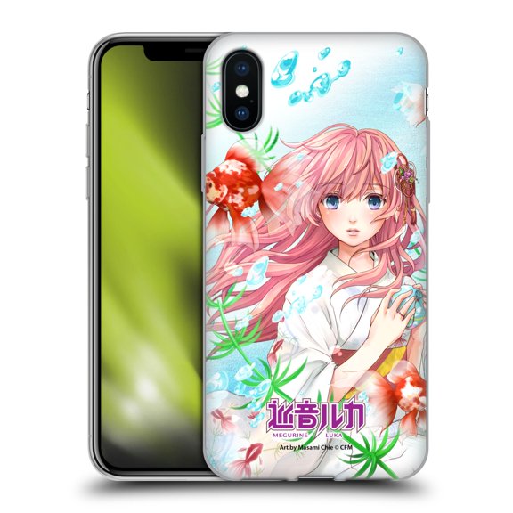 Head Case Designs Officially Licensed Hatsune Miku Characters Megurine Luka Soft Gel Case Compatible with Apple iPhone X / iPhone XS