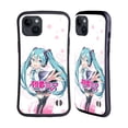 thumbnail image 1 of Head Case Designs Officially Licensed Hatsune Miku Graphics Cute Hybrid Case Compatible with Apple iPhone 15 Plus, 1 of 7