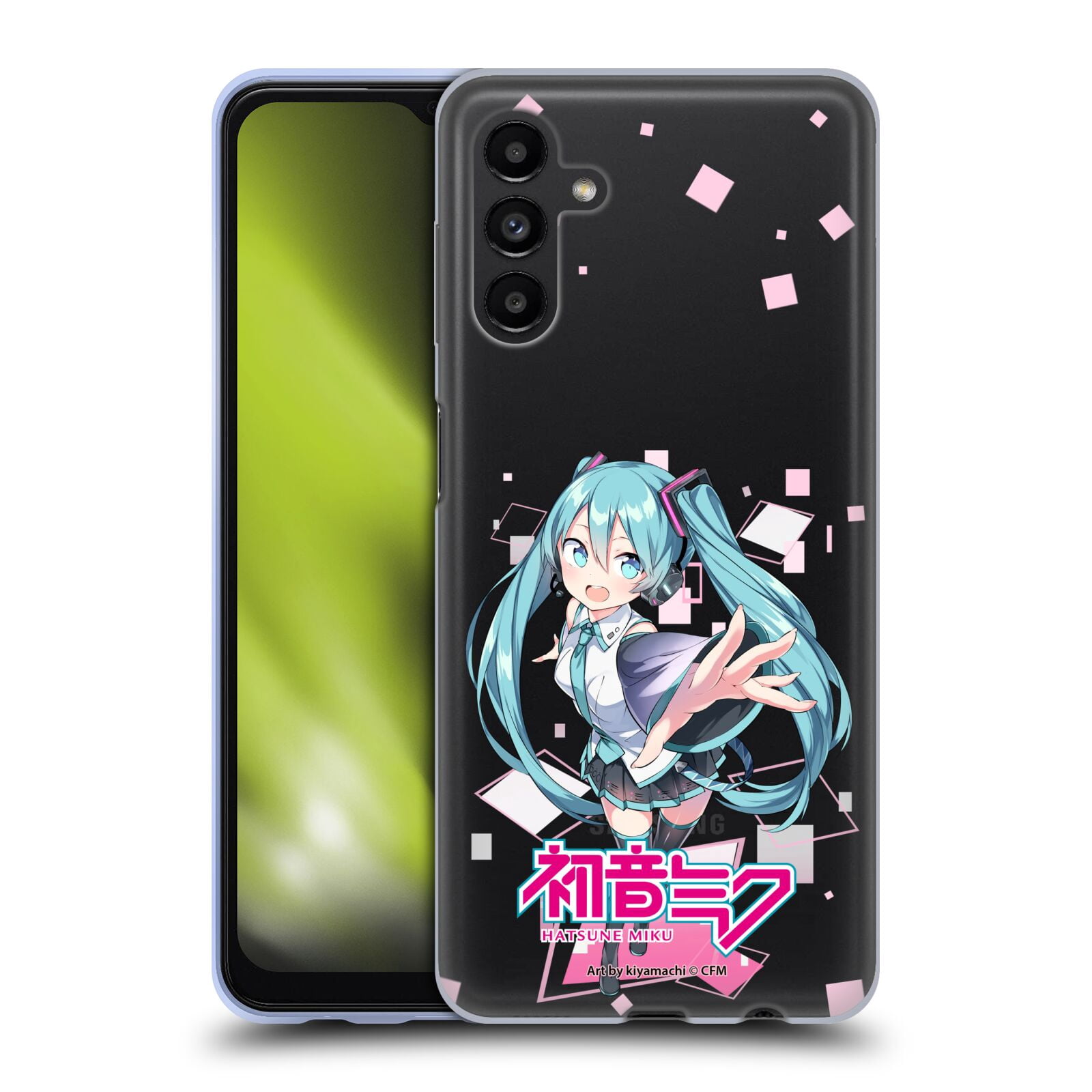 Head Case Designs Licenza Ufficiale Hatsune Miku Characters Cantanti Virtuali Custodia Portafoglio in Pelle Compatibile con Samsung Galaxy S22 Ultra 5G