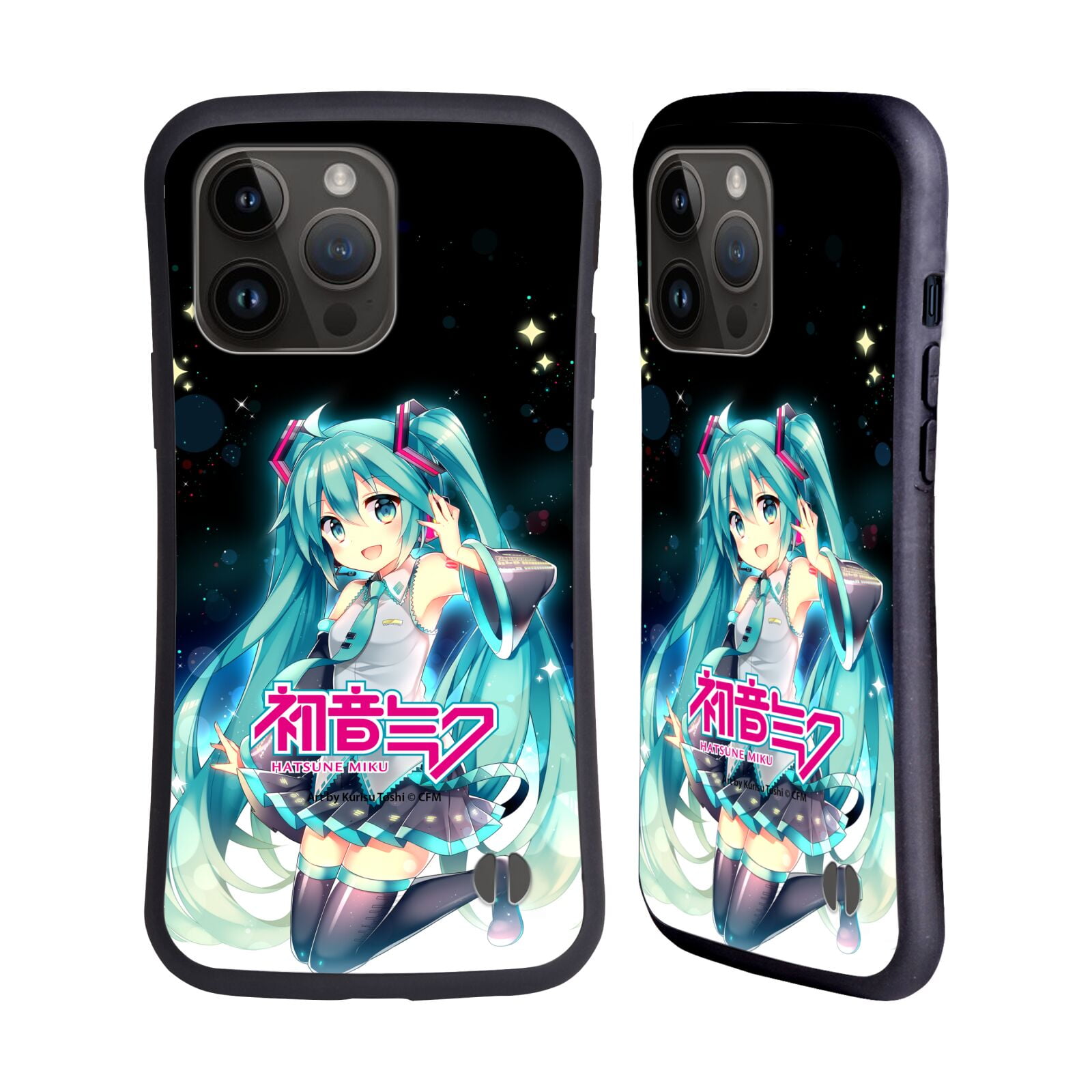 Head Case Designs Officially Licensed Hatsune Miku Graphics Night Sky  Hybrid Case Compatible with Apple iPhone 15 Pro Max