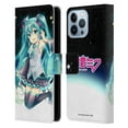thumbnail image 1 of Head Case Designs Officially Licensed Hatsune Miku Graphics Night Sky Leather Book Wallet Case Cover Compatible with Apple iPhone 13 Pro Max, 1 of 6