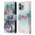 thumbnail image 1 of Head Case Designs Officially Licensed Hatsune Miku Graphics Pastels Leather Book Wallet Case Cover Compatible with Apple iPhone 13 Pro Max, 1 of 6