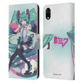 thumbnail image 1 of Head Case Designs Officially Licensed Hatsune Miku Graphics Pastels Leather Book Wallet Case Cover Compatible with Apple iPhone XR, 1 of 6