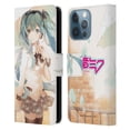 thumbnail image 1 of Head Case Designs Officially Licensed Hatsune Miku Graphics Rain Leather Book Wallet Case Cover Compatible with Apple iPhone 13 Pro, 1 of 6