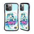 thumbnail image 1 of Head Case Designs Officially Licensed Hatsune Miku Graphics Stars And Rainbow Hybrid Case Compatible with Apple iPhone 14 Pro, 1 of 7