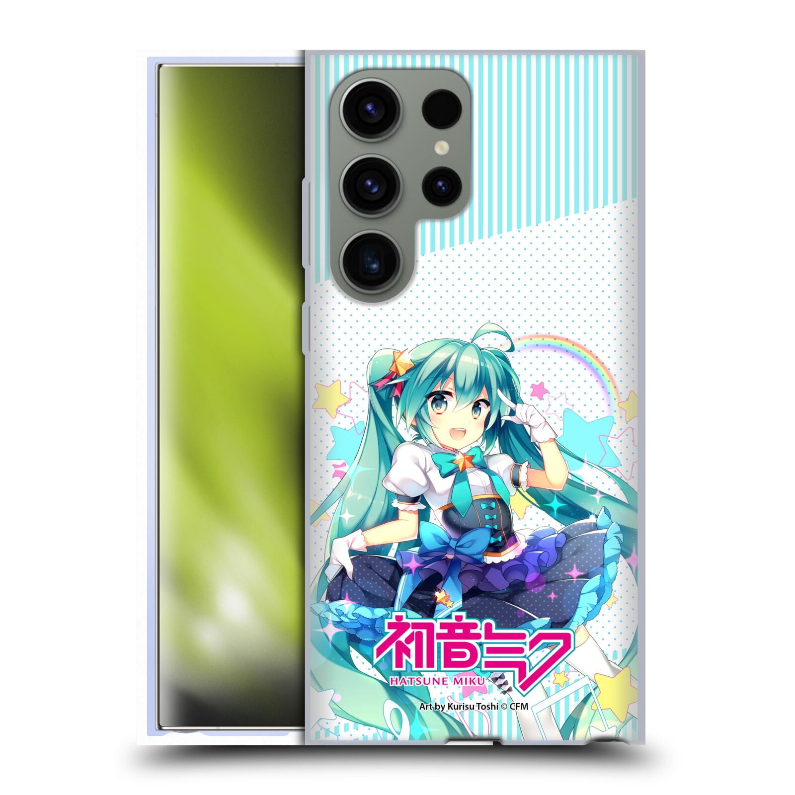 HATSUNE MIKU PERSONAGGI CUSTODIA COVER MORBIDA IN GEL PER SAMSUNG TELEFONI 1