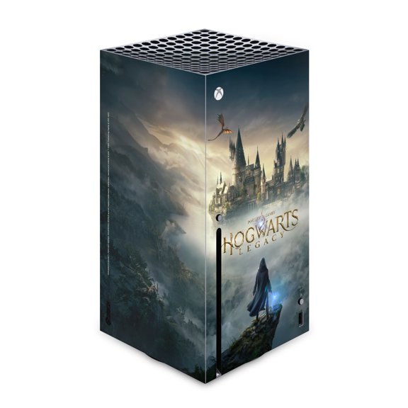 Head Case Designs Officially Licensed Hogwarts Legacy Graphics Key Art Vinyl Sticker Skin Decal Cover Compatible with Microsoft Xbox Series X