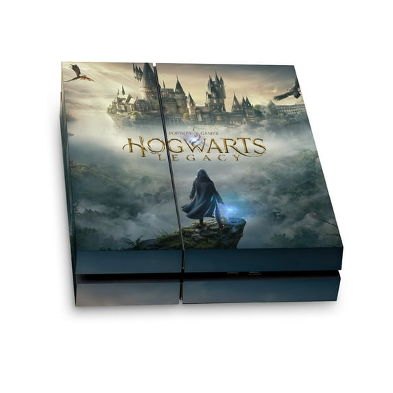 Head Case Designs Officially Licensed Hogwarts Legacy Graphics Key Art Vinyl Sticker Skin Decal Cover Compatible with Sony PS4 Console