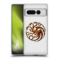 thumbnail image 1 of Head Case Designs Officially Licensed House Of The Dragon: Television Series Graphics Targaryen Emblem Art Soft Gel Case Compatible with Google Pixel 7 Pro, 1 of 7