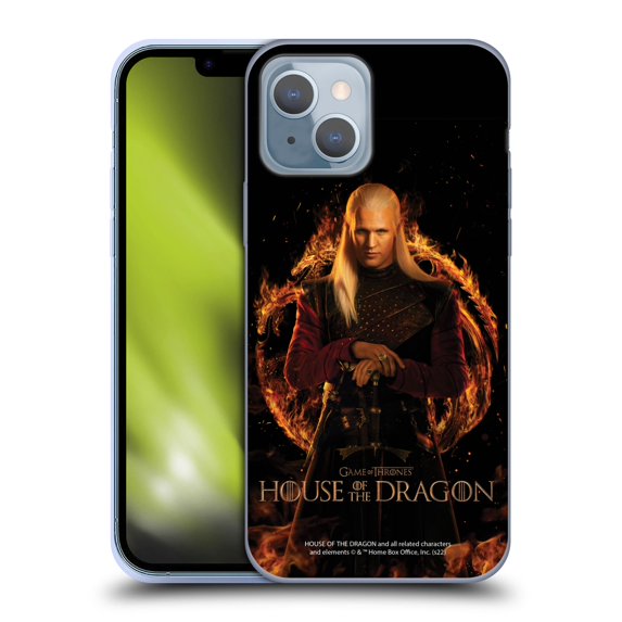 Head Case Designs Officially Licensed House Of The Dragon: Television Series Key Art Daemon Soft Gel Case Compatible with Apple iPhone 14