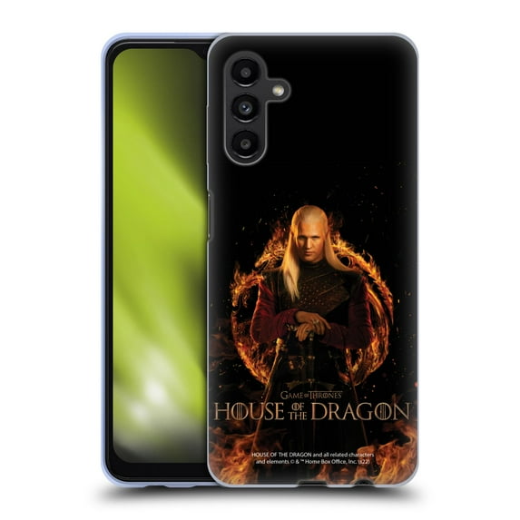 Head Case Designs Officially Licensed House Of The Dragon: Television Series Key Art Daemon Soft Gel Case Compatible with Samsung Galaxy A13 5G (2021)