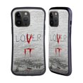 thumbnail image 1 of Head Case Designs Officially Licensed IT Movie Graphics Loser Hybrid Case Compatible with Apple iPhone 15 Pro Max, 1 of 7