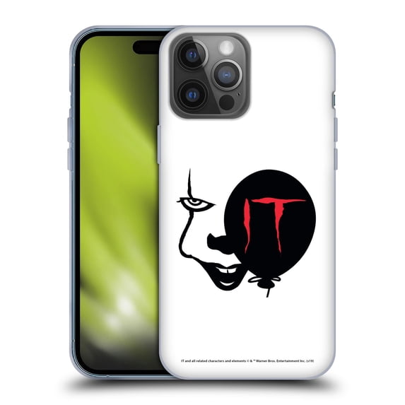 Head Case Designs Officially Licensed IT Movie Graphics Pennywise Soft Gel Case Compatible with Apple iPhone 14 Pro Max