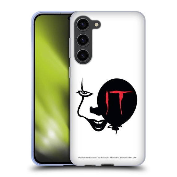 Head Case Designs Officially Licensed IT Movie Graphics Pennywise Soft Gel Case Compatible with Samsung Galaxy S23+ 5G