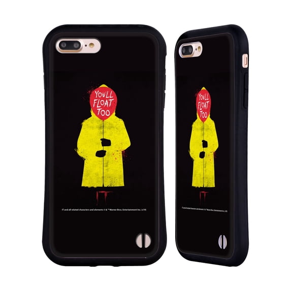Head Case Designs Officially Licensed IT Movie Graphics You'll Float Too Hybrid Case Compatible with Apple iPhone 7 Plus / iPhone 8 Plus