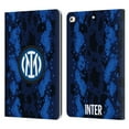 thumbnail image 1 of Head Case Designs Officially Licensed Inter Milan 2021/22 Crest Kit Home Leather Book Wallet Case Cover Compatible with Apple iPad 9.7 2017 / iPad 9.7 2018, 1 of 6