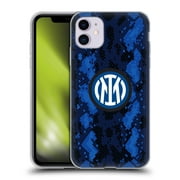 Head Case Designs Officially Licensed Inter Milan 2021/22 Crest Kit Home Soft Gel Case Compatible with Apple iPhone 11