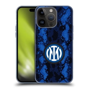 Head Case Designs Officially Licensed Inter Milan 2021/22 Crest Kit Home Soft Gel Case Compatible with Apple iPhone 15 Pro