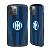 Head Case Designs Officially Licensed Inter Milan 2022/23 Crest Kit Home Hybrid Case Compatible with Apple iPhone 14 Pro Max