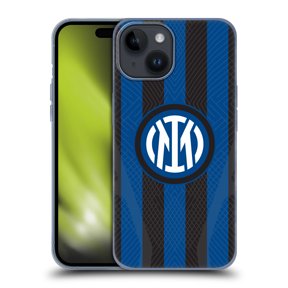 Head Case Designs Officially Licensed Inter Milan 2022/23 Crest Kit Home Soft Gel Case Compatible with Apple iPhone 15