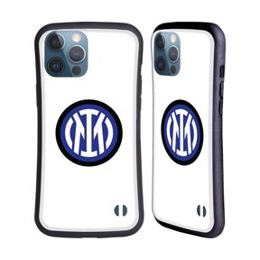Head Case Designs Officially Licensed Inter Milan Badge Logo Hybrid Case Compatible with Apple iPhone 13 Pro Max