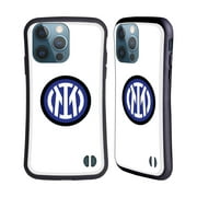 Head Case Designs Officially Licensed Inter Milan Badge Logo On White Hybrid Case Compatible with Apple iPhone 13 Pro