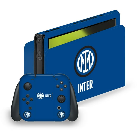 Head Case Designs Officially Licensed Inter Milan Badge Logo Vinyl Sticker Skin Decal Cover Compatible with Nintendo Switch OLED