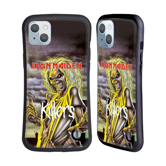 Head Case Designs Officially Licensed Iron Maiden Album Covers Killers Hybrid Case Compatible with Apple iPhone 14 Plus