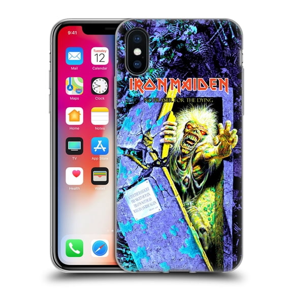 Head Case Designs Officially Licensed Iron Maiden Album Covers No Prayer Soft Gel Case Compatible with Apple iPhone X / iPhone XS