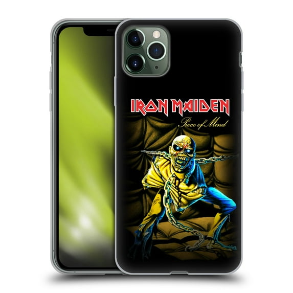 Head Case Designs Officially Licensed Iron Maiden Album Covers Piece Of Mind Soft Gel Case Compatible with Apple iPhone 11 Pro Max