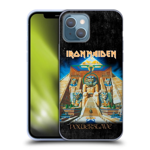 Head Case Designs Officially Licensed Iron Maiden Album Covers Powerslave Soft Gel Case Compatible with Apple iPhone 13