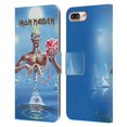 thumbnail image 1 of Head Case Designs Officially Licensed Iron Maiden Album Covers SSOSS Leather Book Wallet Case Cover Compatible with Apple iPhone 7 Plus / iPhone 8 Plus, 1 of 6