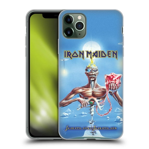 Head Case Designs Officially Licensed Iron Maiden Album Covers SSOSS Soft Gel Case Compatible with Apple iPhone 11 Pro Max