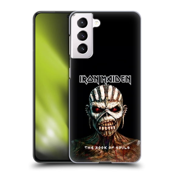 Head Case Designs Officially Licensed Iron Maiden Album Covers The Book Of Souls Hard Back Case Compatible with Samsung Galaxy S21 5G
