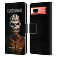 thumbnail image 1 of Head Case Designs Officially Licensed Iron Maiden Album Covers The Book Of Souls Leather Book Wallet Case Cover Compatible with Google Pixel 7a, 1 of 6