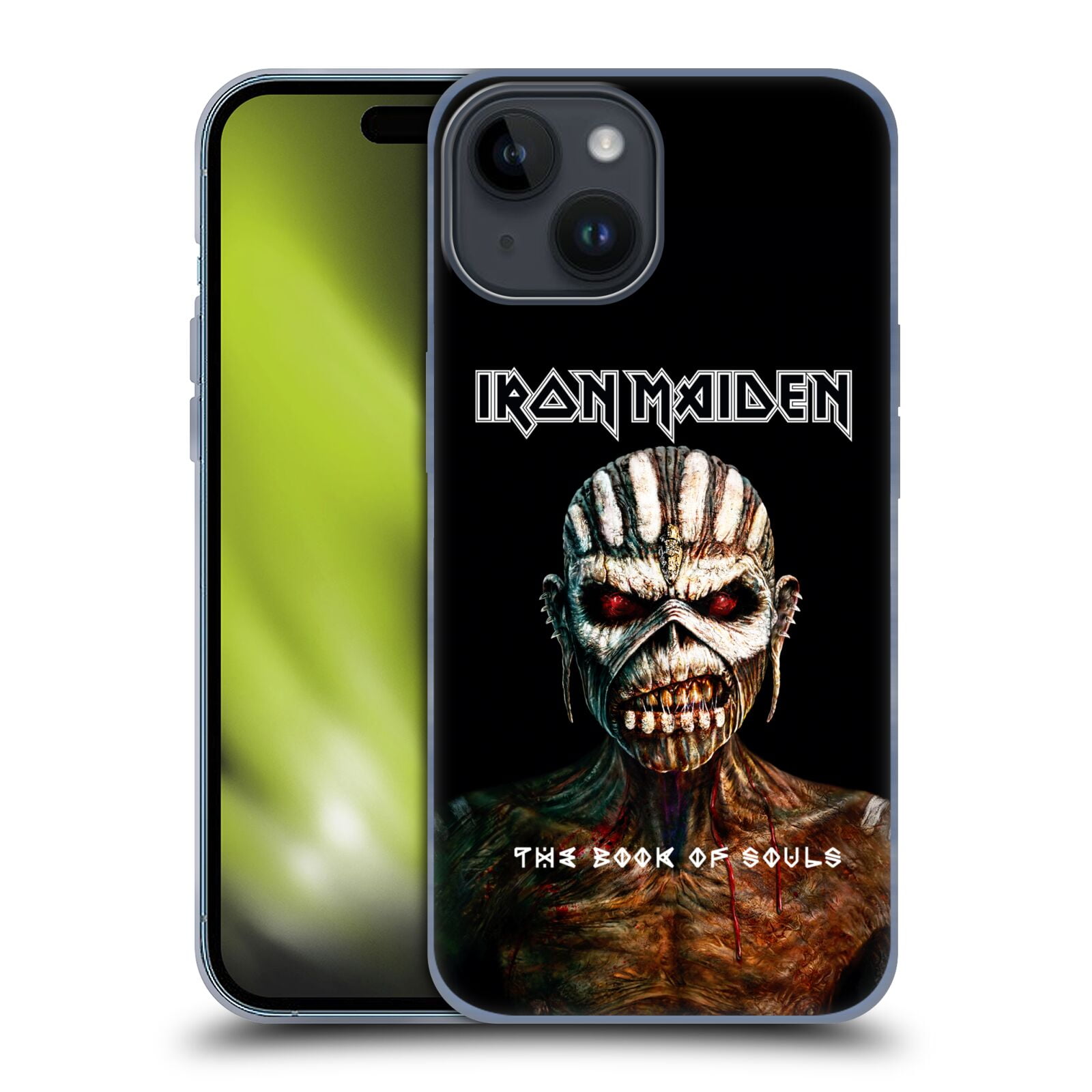 Iron Maiden エディ 金属製ケース Head Case Designs Officially Licensed Iron Maiden Art Candle