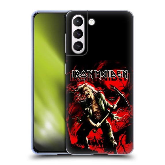 Head Case Designs Officially Licensed Iron Maiden Art Benjamin Breeg Soft Gel Case Compatible with Samsung Galaxy S21 5G