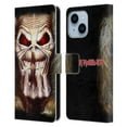 thumbnail image 1 of Head Case Designs Officially Licensed Iron Maiden Art Candle Finger Leather Book Wallet Case Cover Compatible with Apple iPhone 14 Plus, 1 of 6