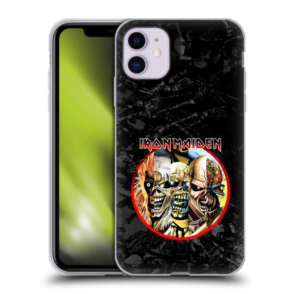 Head Case Designs Officially Licensed Iron Maiden Art Evolution Soft Gel Case Compatible with Apple iPhone 11