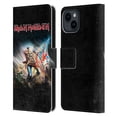 thumbnail image 1 of Head Case Designs Officially Licensed Iron Maiden Art Trooper 2016 Leather Book Wallet Case Cover Compatible with Apple iPhone 15, 1 of 6