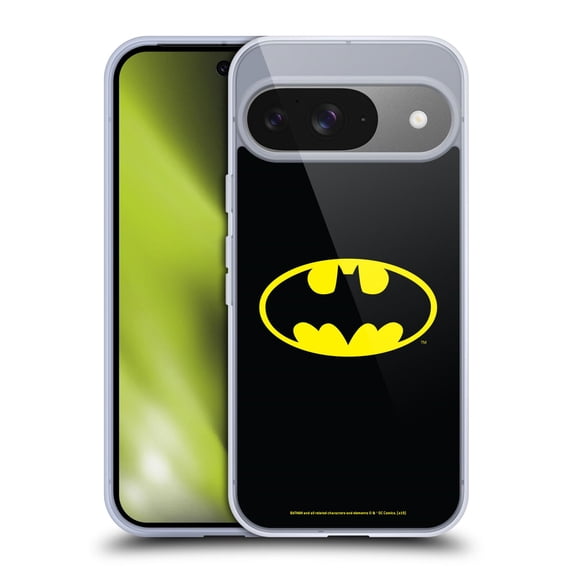 Head Case Designs Batman DC Comics Logos Classic Soft Gel Case for Google Pixel 9 / Pixel 9 Pro